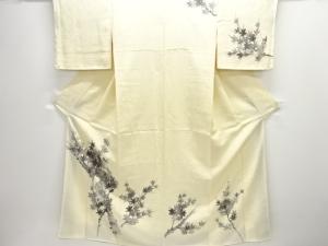 手描き楓模様訪問着